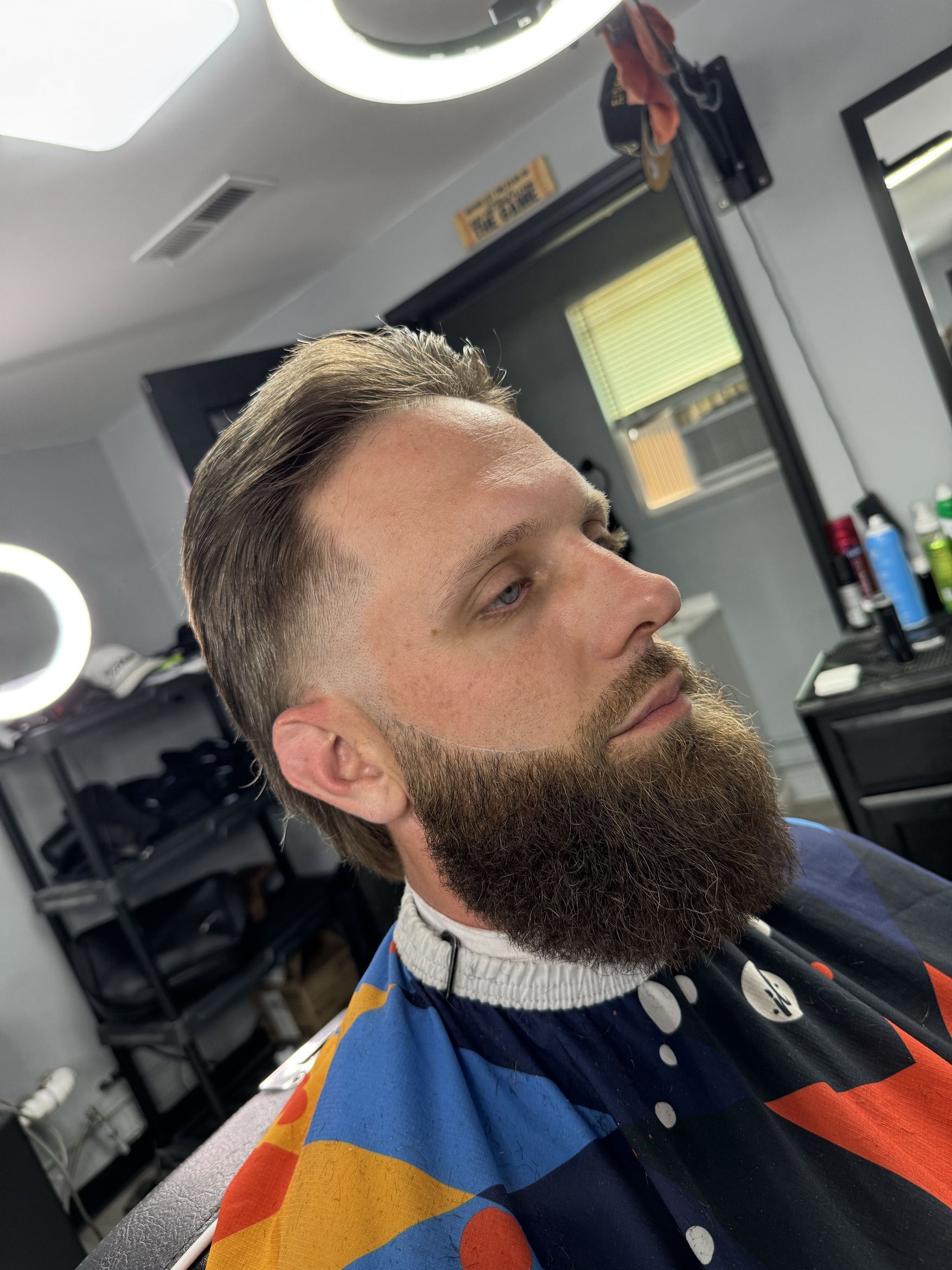 Precision Cuts barber work example 1